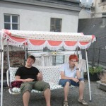 Einweihung der Dachterrasse